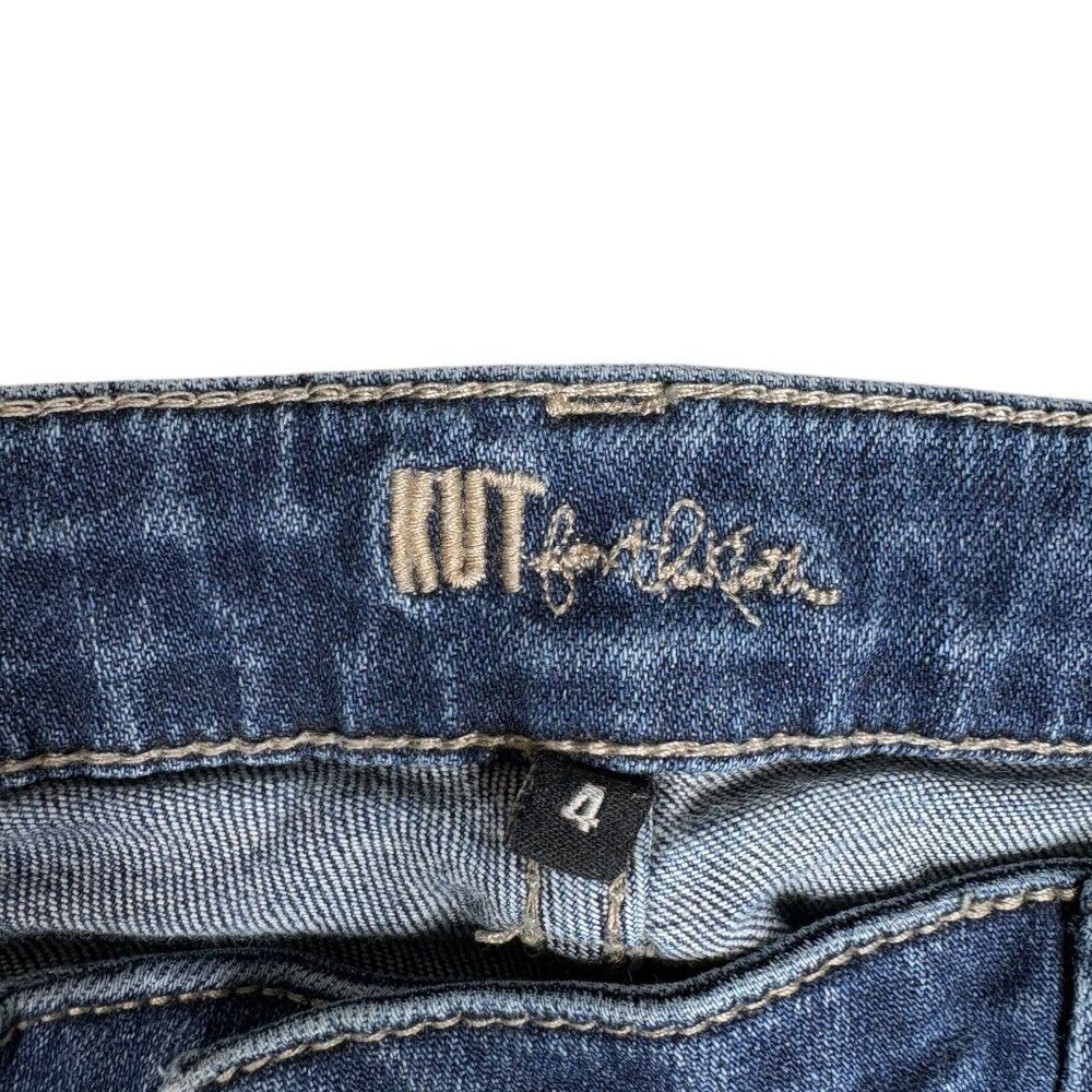 Kut from the Kloth Distressed Skinny Jeans Size 4 - Picture 6 of 9